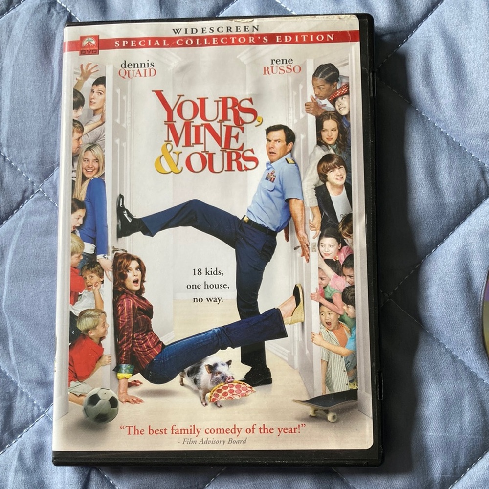 3/$12 Yours, Mine & Ours DVD